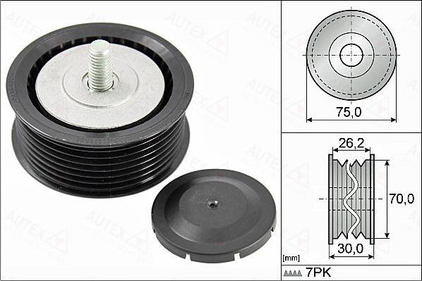 Autex 655144 - Parazīt / Vadrullītis, Ķīļrievu siksna ps1.lv