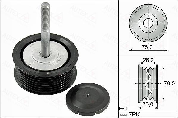 Autex 655143 - Parazīt / Vadrullītis, Ķīļrievu siksna ps1.lv