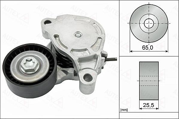 Autex 655159 - Siksnas spriegotājs, Ķīļsiksna ps1.lv