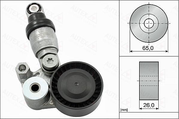 Autex 655131 - Siksnas spriegotājs, Ķīļsiksna ps1.lv