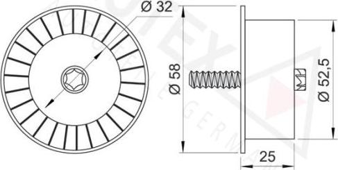 Autex 651049 - Parazīt / Vadrullītis, Zobsiksna ps1.lv