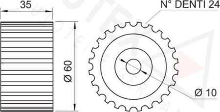 Autex 651227 - Parazīt / Vadrullītis, Zobsiksna ps1.lv