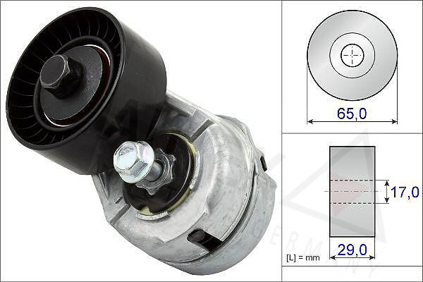 Autex 601347 - Siksnas spriegotājs, Ķīļsiksna ps1.lv