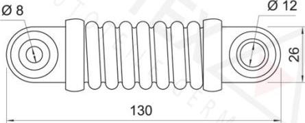 Autex 631158 - Demferis, Ķīļrievu siksna ps1.lv