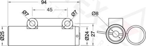 Autex 631274 - Mierinātājs, Zobsiksna ps1.lv