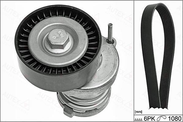 Autex 702883 - Ķīļrievu siksnu komplekts ps1.lv