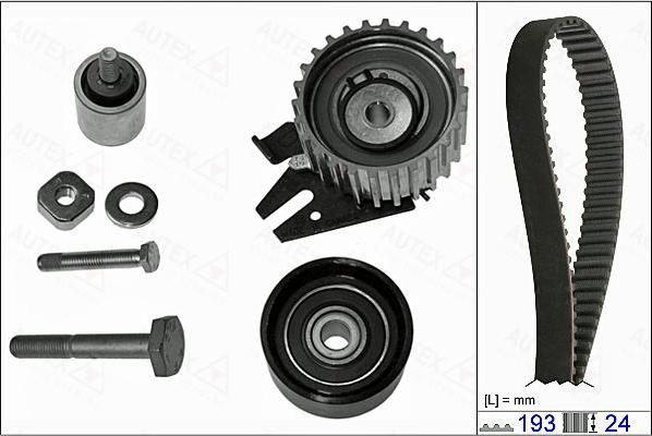 Autex 702825 - Zobsiksnas komplekts ps1.lv