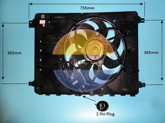 Auto Air Gloucester 05-1049 - Elektromotors, Dzes. sist. radiatora ventilators ps1.lv