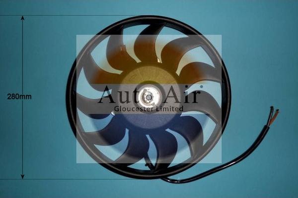 Auto Air Gloucester 05-1007 - Elektromotors, Dzes. sist. radiatora ventilators ps1.lv