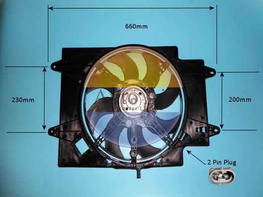 Auto Air Gloucester 05-1021 - Elektromotors, Dzes. sist. radiatora ventilators ps1.lv