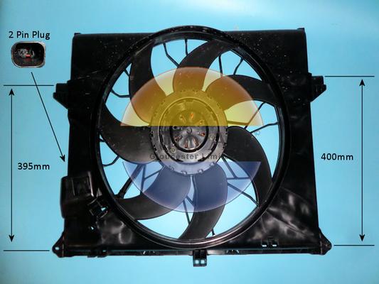 Auto Air Gloucester 05-1229 - Elektromotors, Dzes. sist. radiatora ventilators ps1.lv