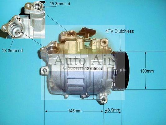 Auto Air Gloucester 14-9650P - Kompresors, Gaisa kond. sistēma ps1.lv