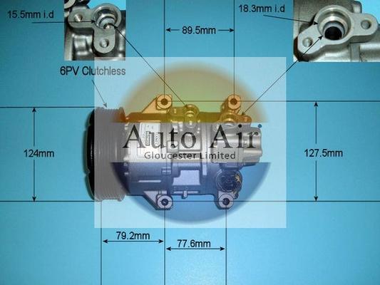 Auto Air Gloucester 14-5343R - Kompresors, Gaisa kond. sistēma ps1.lv