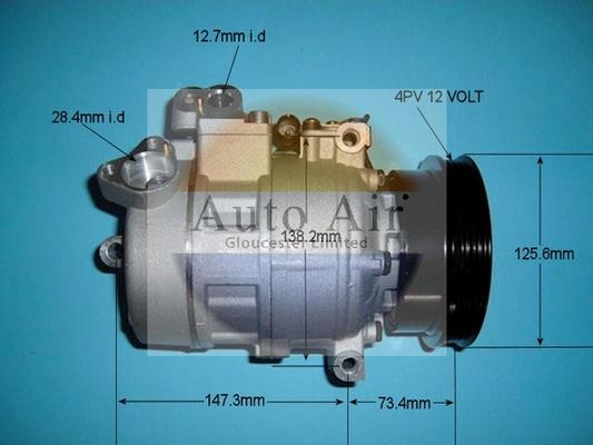 Auto Air Gloucester 14-0318P - Kompresors, Gaisa kond. sistēma ps1.lv