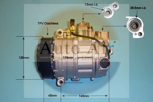 Auto Air Gloucester 14-1123P - Kompresors, Gaisa kond. sistēma ps1.lv