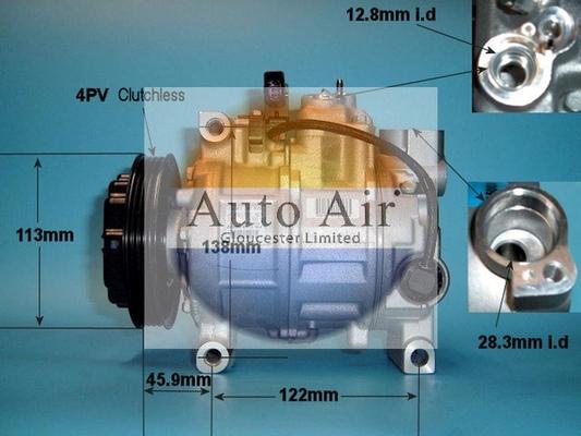 Auto Air Gloucester 14-1251 - Kompresors, Gaisa kond. sistēma ps1.lv