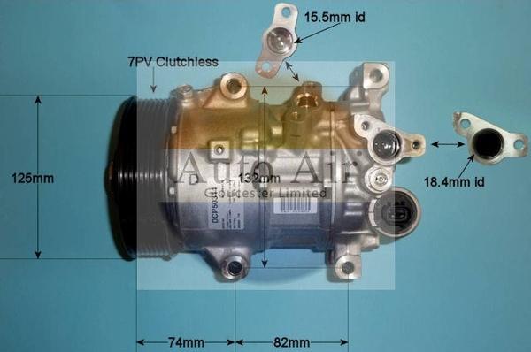 Auto Air Gloucester 14-1277 - Kompresors, Gaisa kond. sistēma ps1.lv