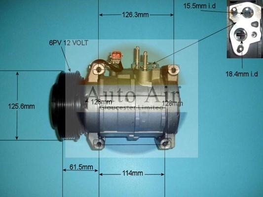 Auto Air Gloucester 14-3041 - Kompresors, Gaisa kond. sistēma ps1.lv