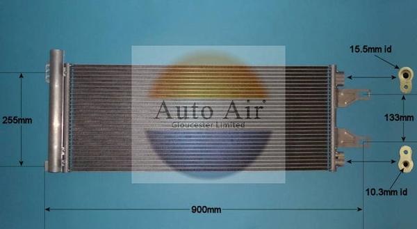 Auto Air Gloucester 16-9796 - Kondensators, Gaisa kond. sistēma ps1.lv