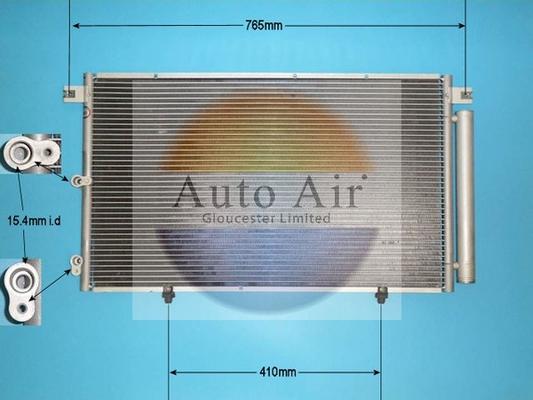 Auto Air Gloucester 16-1082 - Kondensators, Gaisa kond. sistēma ps1.lv