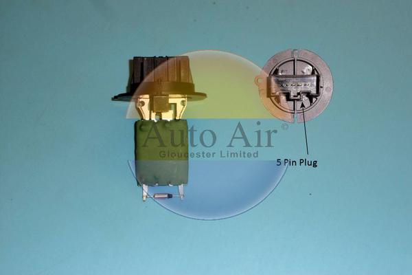 Auto Air Gloucester 20-0052 - Papildus rezistors, Kondicioniera ventilators ps1.lv