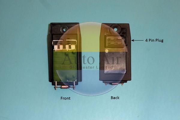 Auto Air Gloucester 20-0084 - Papildus rezistors, Kondicioniera ventilators ps1.lv