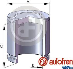 AUTOFREN SEINSA D025430 - Virzulis, Bremžu suports ps1.lv