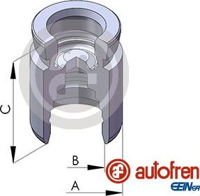 AUTOFREN SEINSA D025652 - Virzulis, Bremžu suports ps1.lv