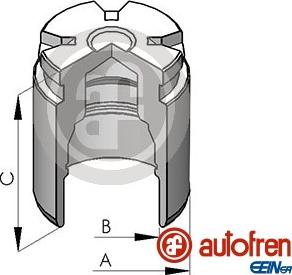 AUTOFREN SEINSA D025120 - Virzulis, Bremžu suports ps1.lv