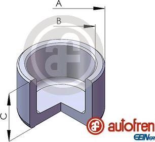 AUTOFREN SEINSA D025130 - Virzulis, Bremžu suports ps1.lv