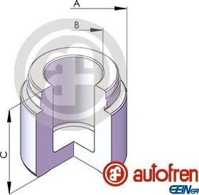 AUTOFREN SEINSA D025485 - Virzulis, Bremžu suports ps1.lv