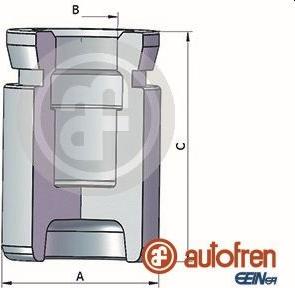 AUTOFREN SEINSA D025352 - Virzulis, Bremžu suports ps1.lv