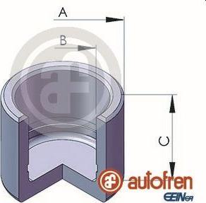 AUTOFREN SEINSA D02528 - Virzulis, Bremžu suports ps1.lv