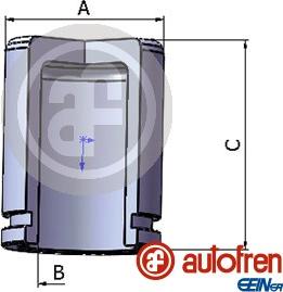 AUTOFREN SEINSA D025434 - Virzulis, Bremžu suports ps1.lv