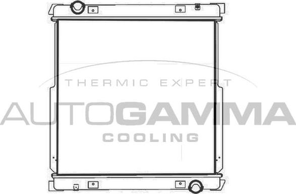 Autogamma 404910 - Radiators, Motora dzesēšanas sistēma ps1.lv