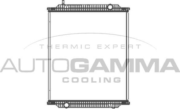 Autogamma 404728 - Radiators, Motora dzesēšanas sistēma ps1.lv