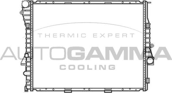 Autogamma 104168 - Radiators, Motora dzesēšanas sistēma ps1.lv