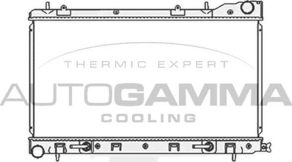 Autogamma 104705 - Radiators, Motora dzesēšanas sistēma ps1.lv