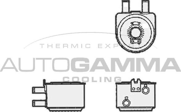 Autogamma 104785 - Eļļas radiators, Motoreļļa ps1.lv