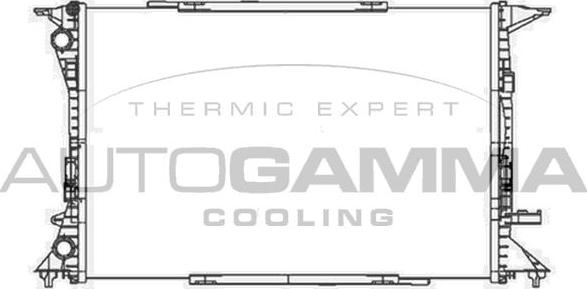 Autogamma 105612 - Radiators, Motora dzesēšanas sistēma ps1.lv