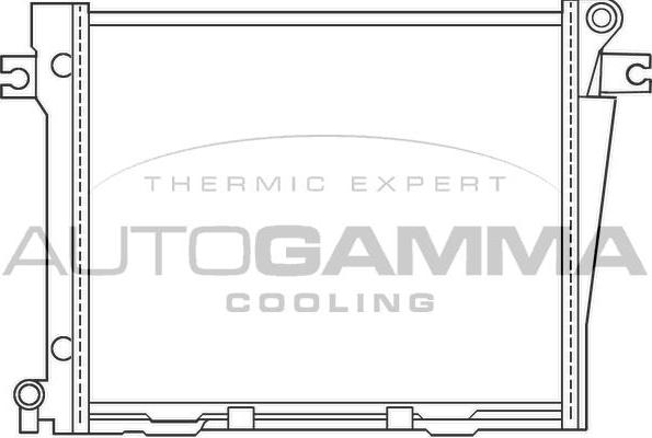 Autogamma 100104 - Radiators, Motora dzesēšanas sistēma ps1.lv