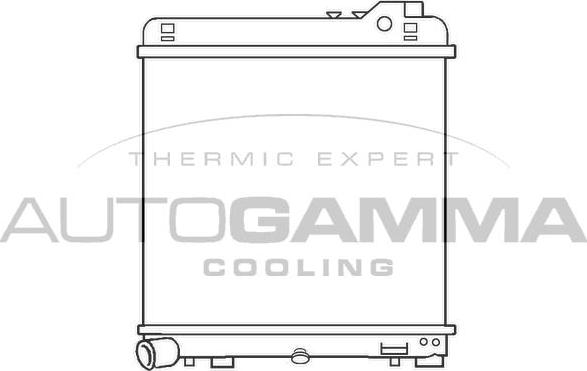 Autogamma 100101 - Radiators, Motora dzesēšanas sistēma ps1.lv