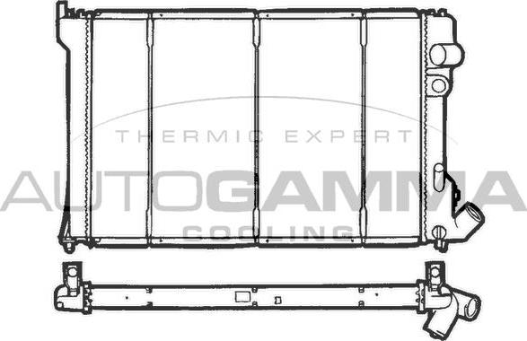 Autogamma 100211 - Radiators, Motora dzesēšanas sistēma ps1.lv