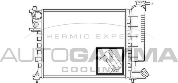 Autogamma 100213 - Radiators, Motora dzesēšanas sistēma ps1.lv