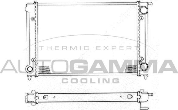 Autogamma 101054 - Radiators, Motora dzesēšanas sistēma ps1.lv