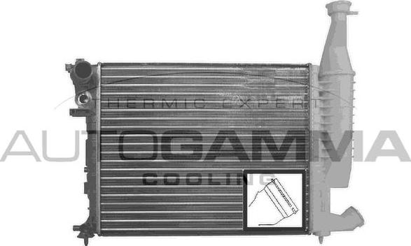 Autogamma 101346 - Radiators, Motora dzesēšanas sistēma ps1.lv