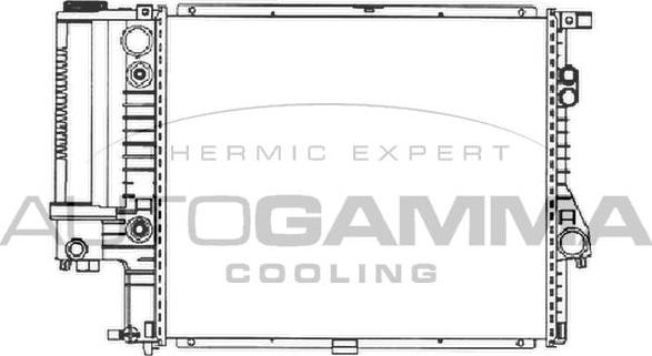 Autogamma 101360 - Radiators, Motora dzesēšanas sistēma ps1.lv