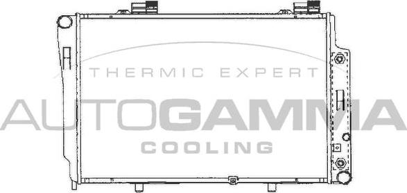 Autogamma 101320 - Radiators, Motora dzesēšanas sistēma ps1.lv