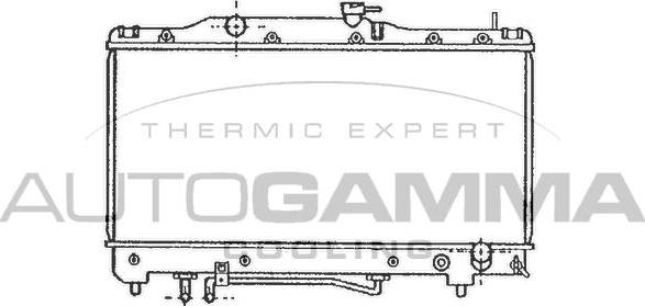 Autogamma 101269 - Radiators, Motora dzesēšanas sistēma ps1.lv