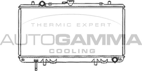 Autogamma 103964 - Radiators, Motora dzesēšanas sistēma ps1.lv